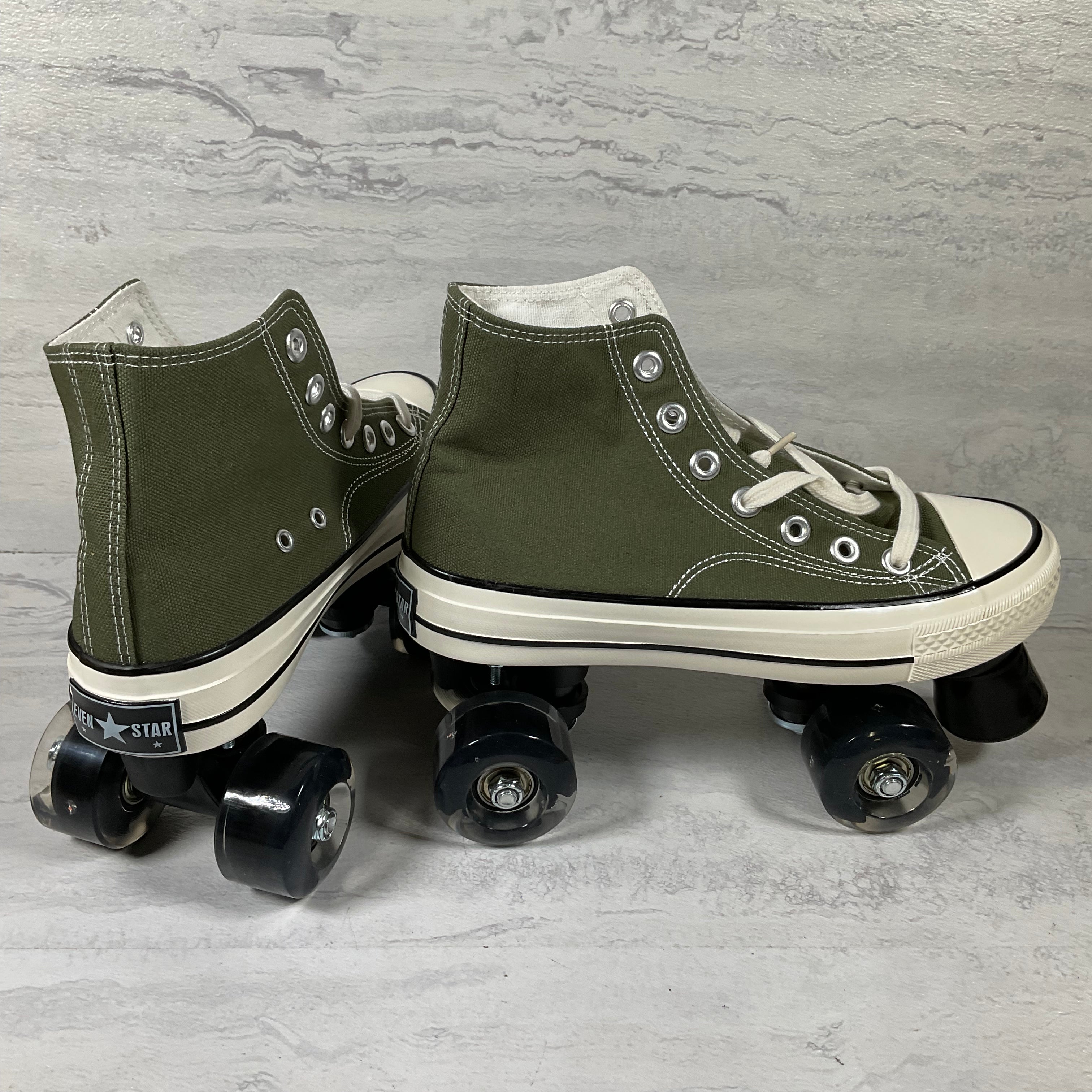 EVEN STAR ROLLER SKATES SIZE (38, 7.5 W), LED Wheels (6988619055287)